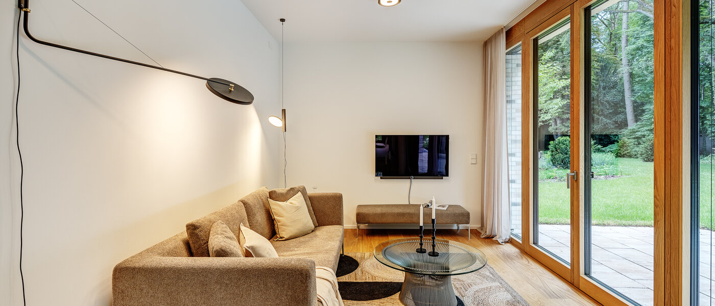 Gartenwohnung München Harlaching 03 Wohnbereich 13067