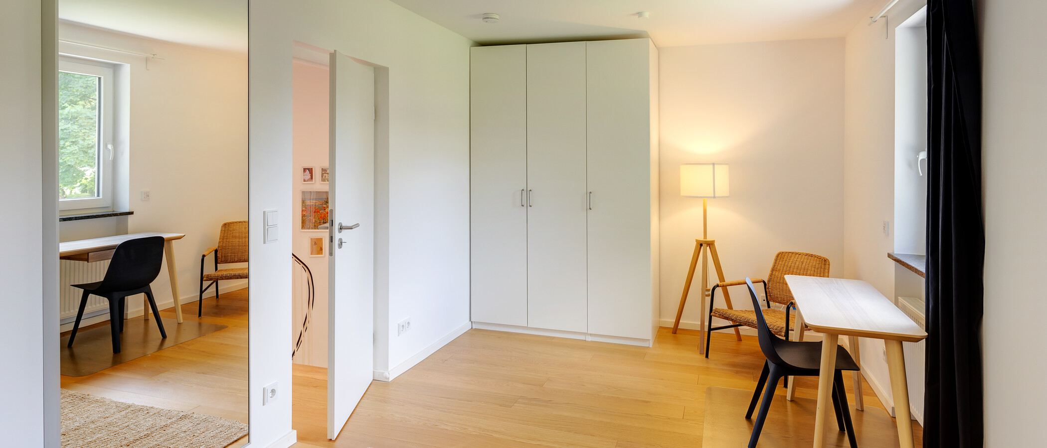 Reihenhaus München Fasangarten 03 2. Schlafzimmer	 13074