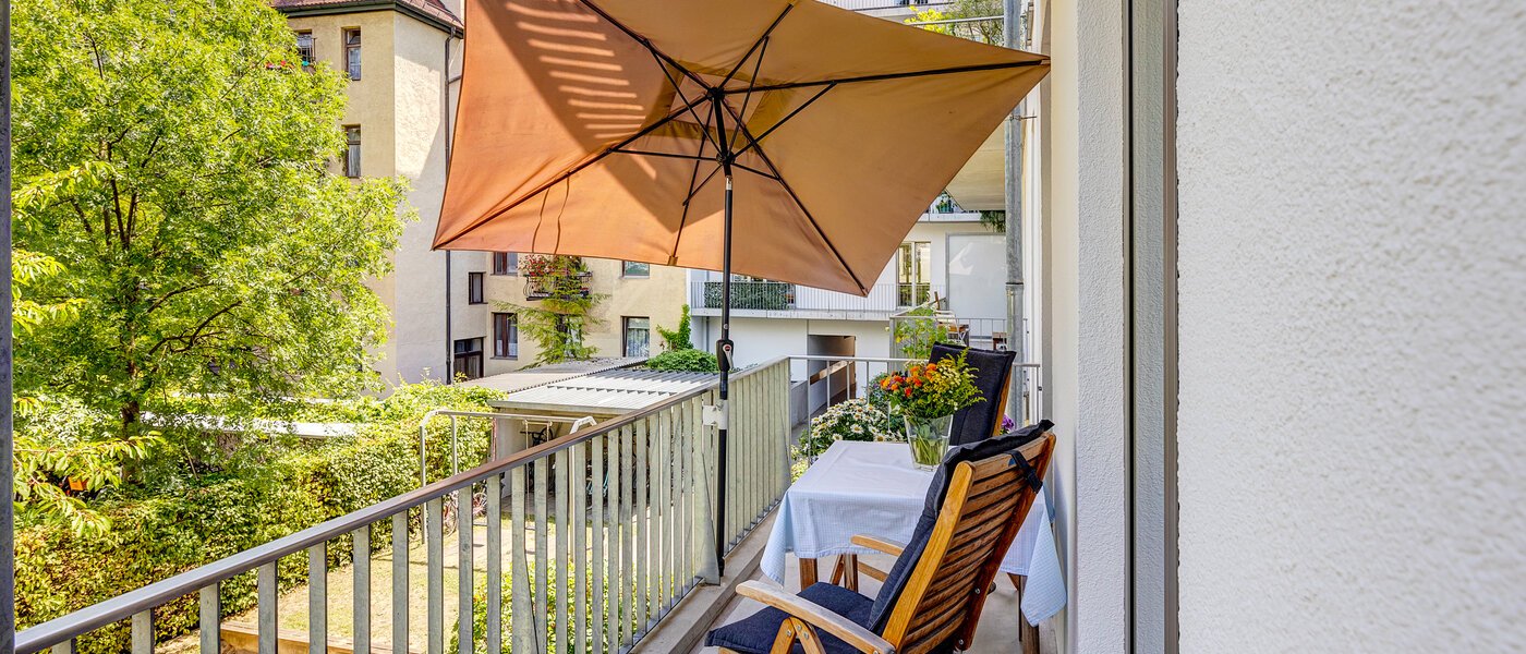 Wohnung München Sendling 01 Balkon 13087