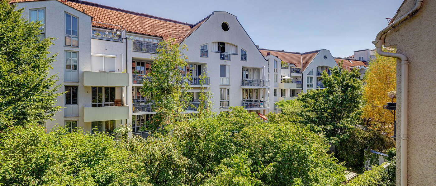 Wohnung München Schwabing-West (rund um den Hohenzollernplatz) 01 Aussicht 13089
