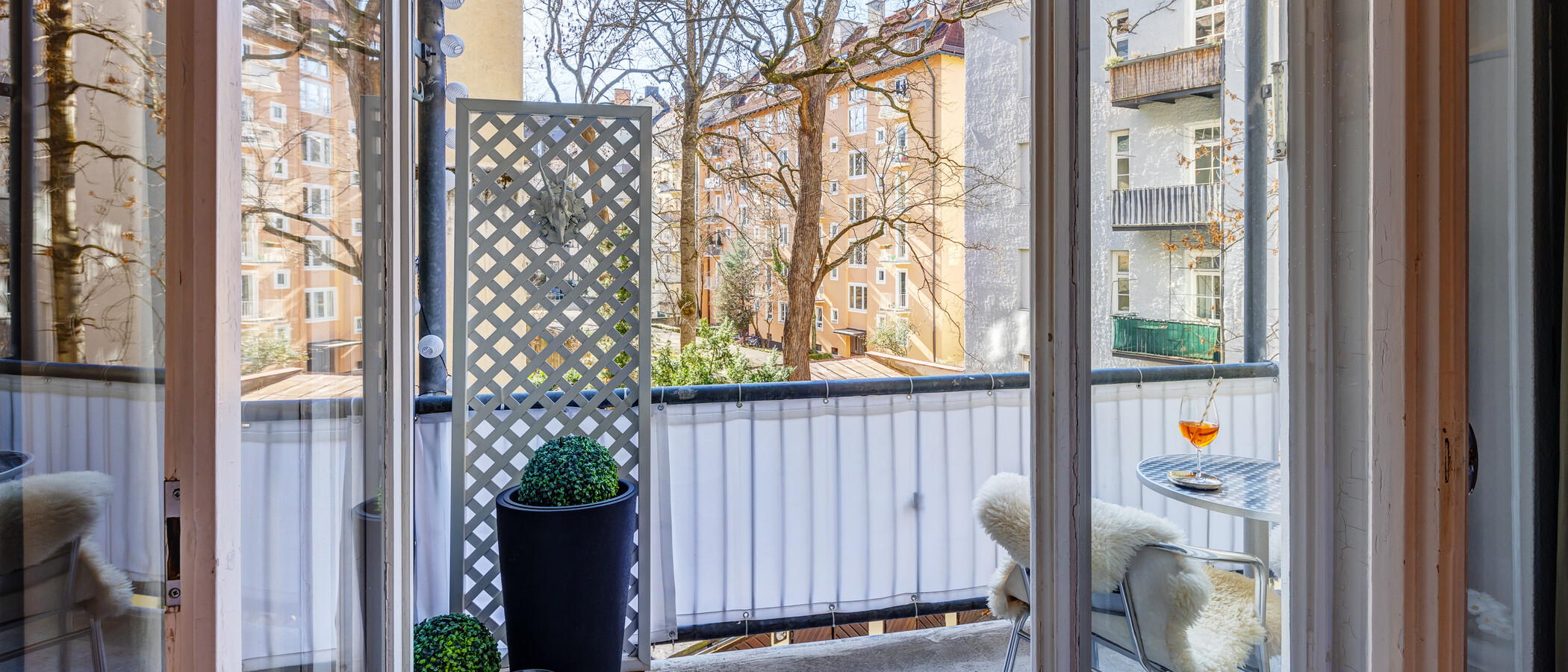 Wohnung München Schwabing-West (rund um den Hohenzollernplatz) 02 Balkon 1309