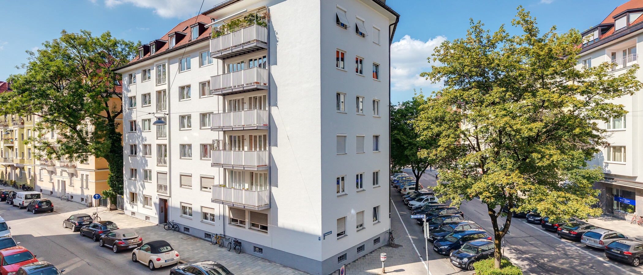 Wohnung München Schwabing-West (rund um den Hohenzollernplatz) 02 Aussicht 1309