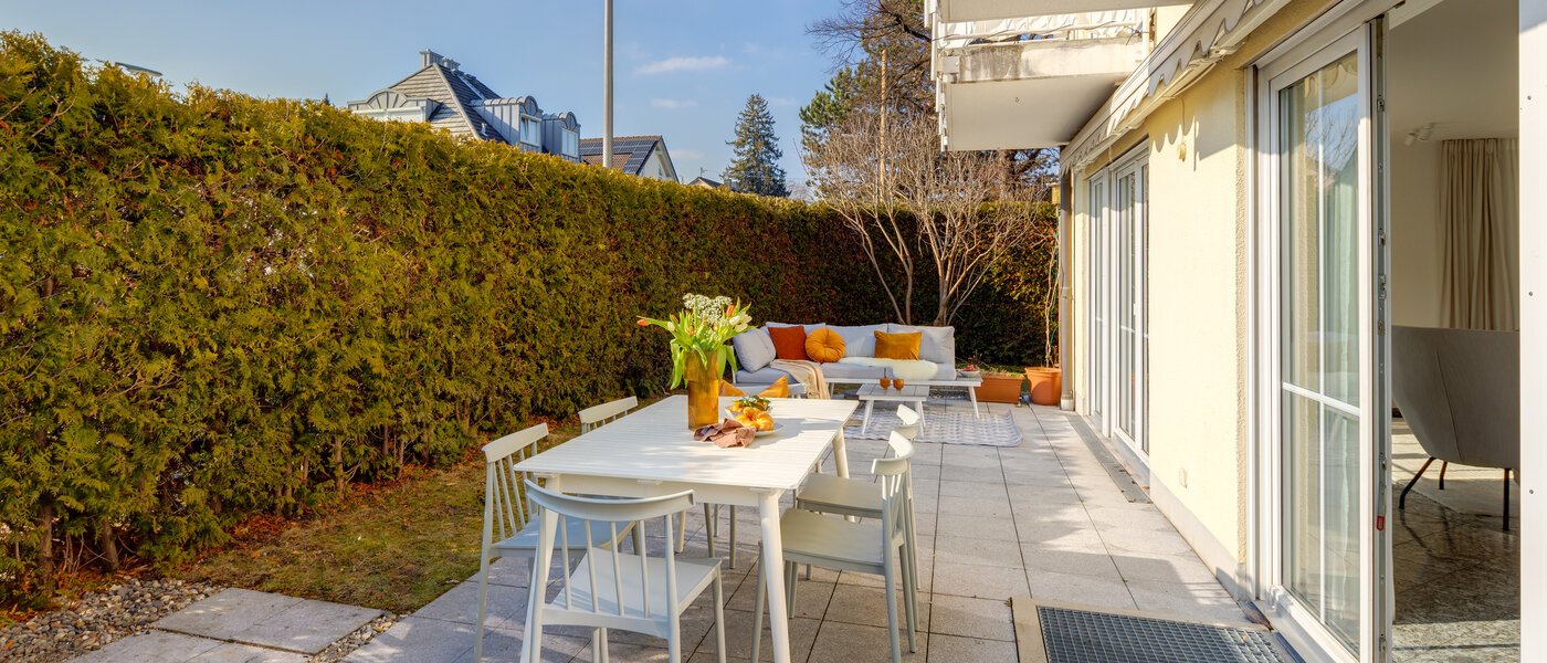Maisonettewohnung München Trudering 01 Terrasse 13109