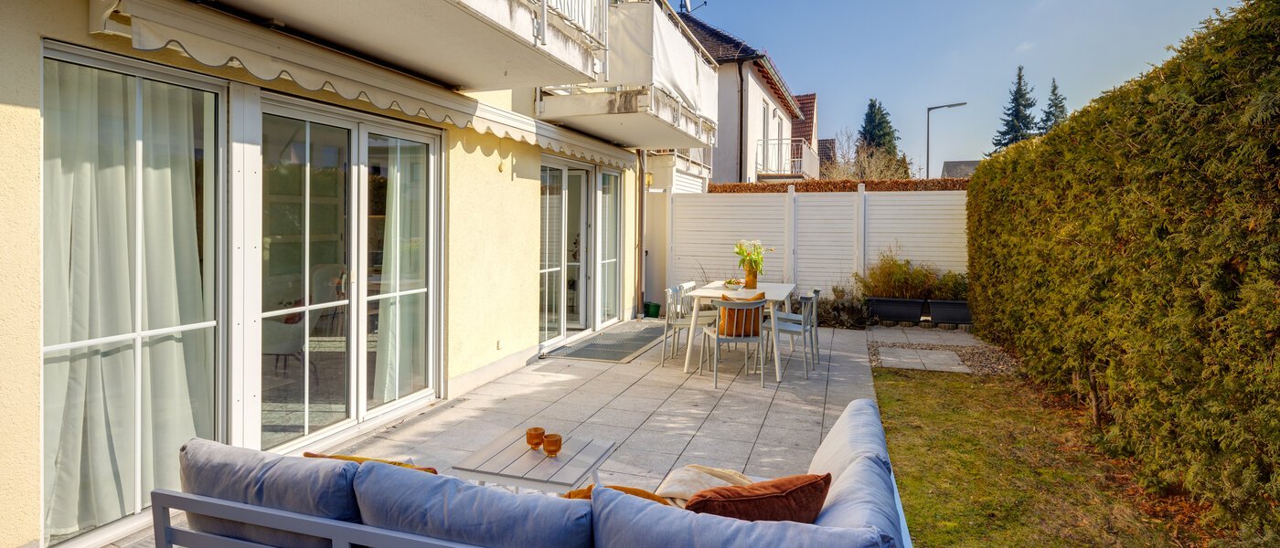 Maisonettewohnung München Trudering 03 Terrasse 13109