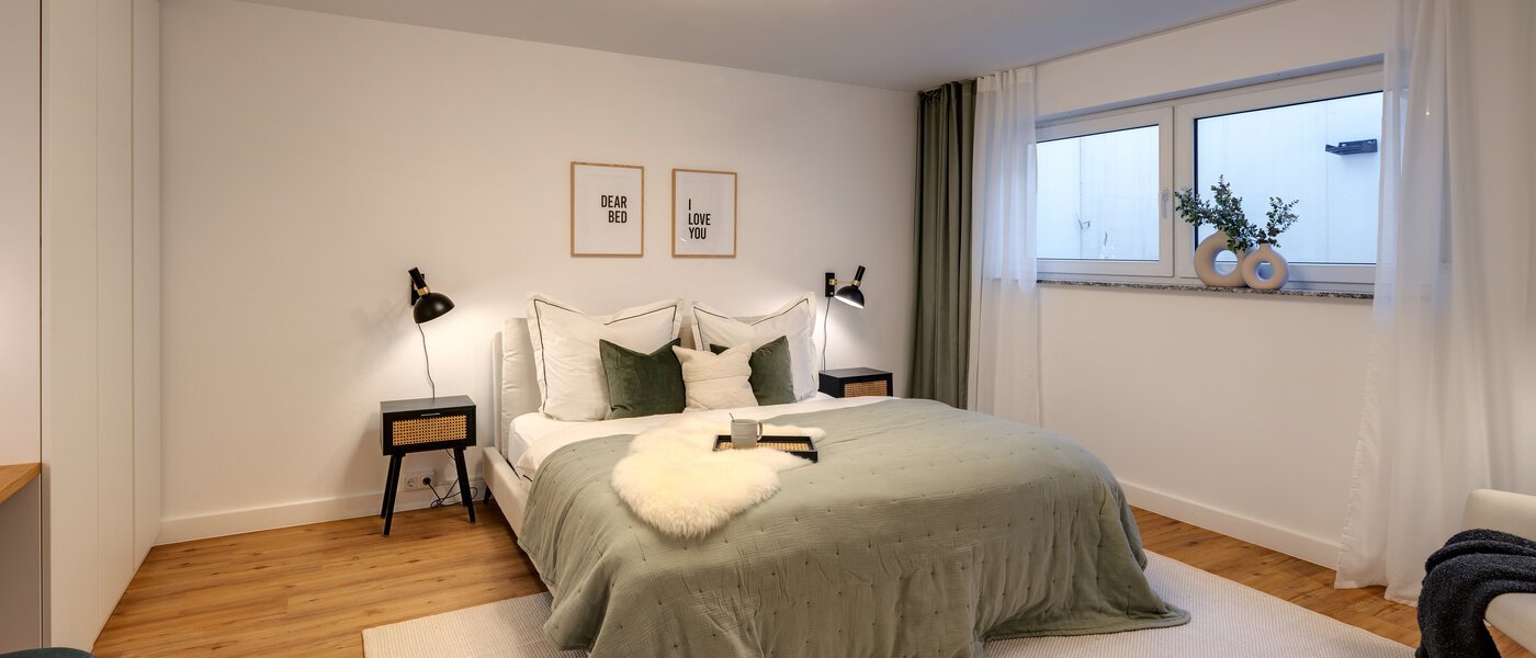 Maisonettewohnung München Trudering 01 1. Schlafzimmer 13109