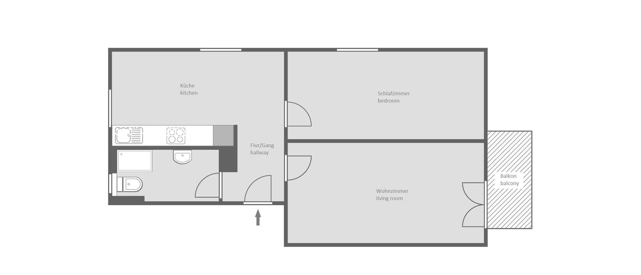Wohnung München Obersendling 01 Grundriss 13112