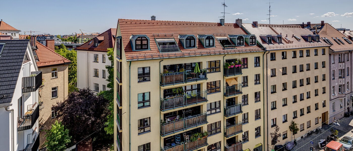 Maisonettewohnung München Neuhausen 04 Aussicht 13127