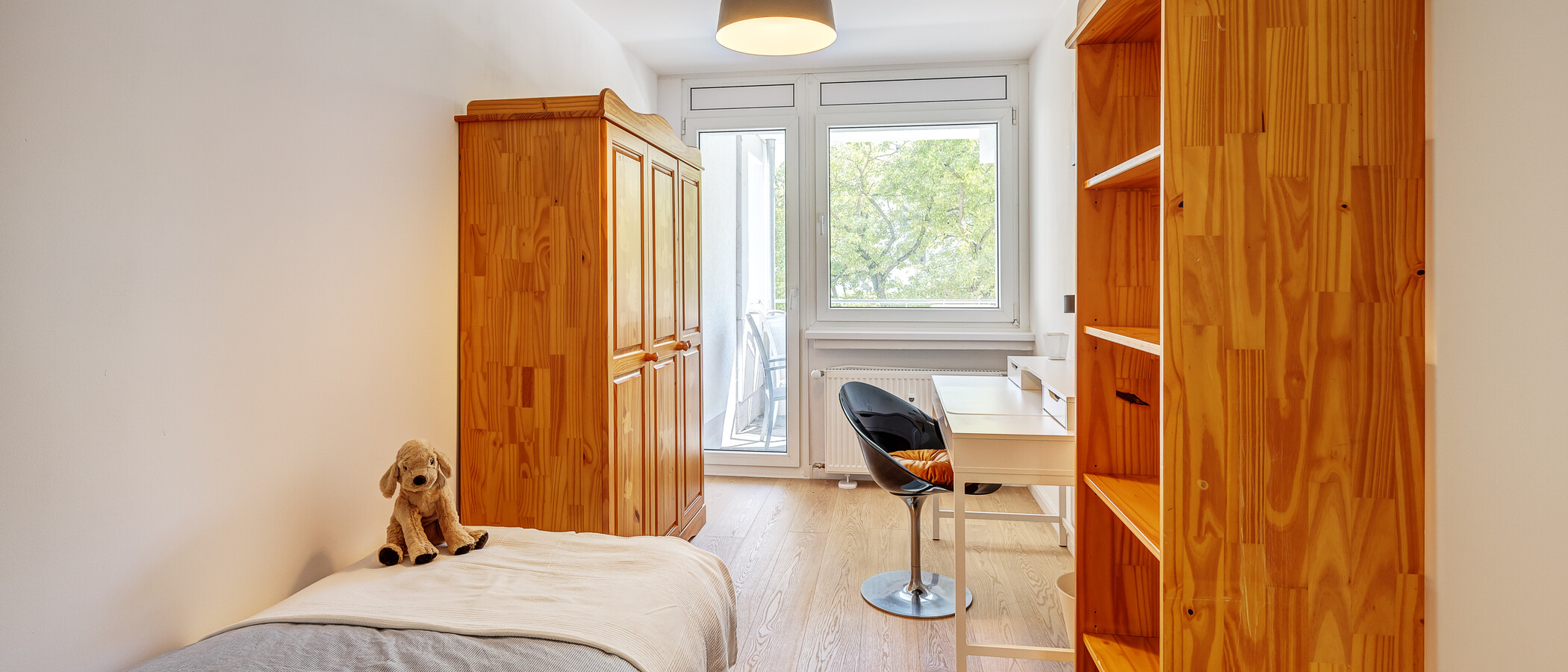 Wohnung München Perlach 01 2. Schlafzimmer	 13132