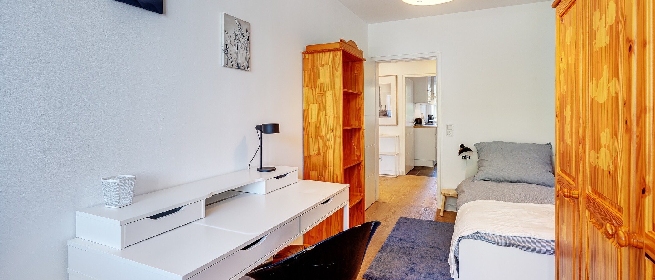 Wohnung München Perlach 02 2. Schlafzimmer	 13132