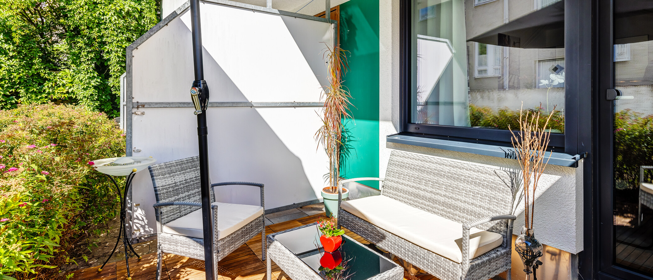 Apartment München Milbertshofen 01 Terrasse 13135