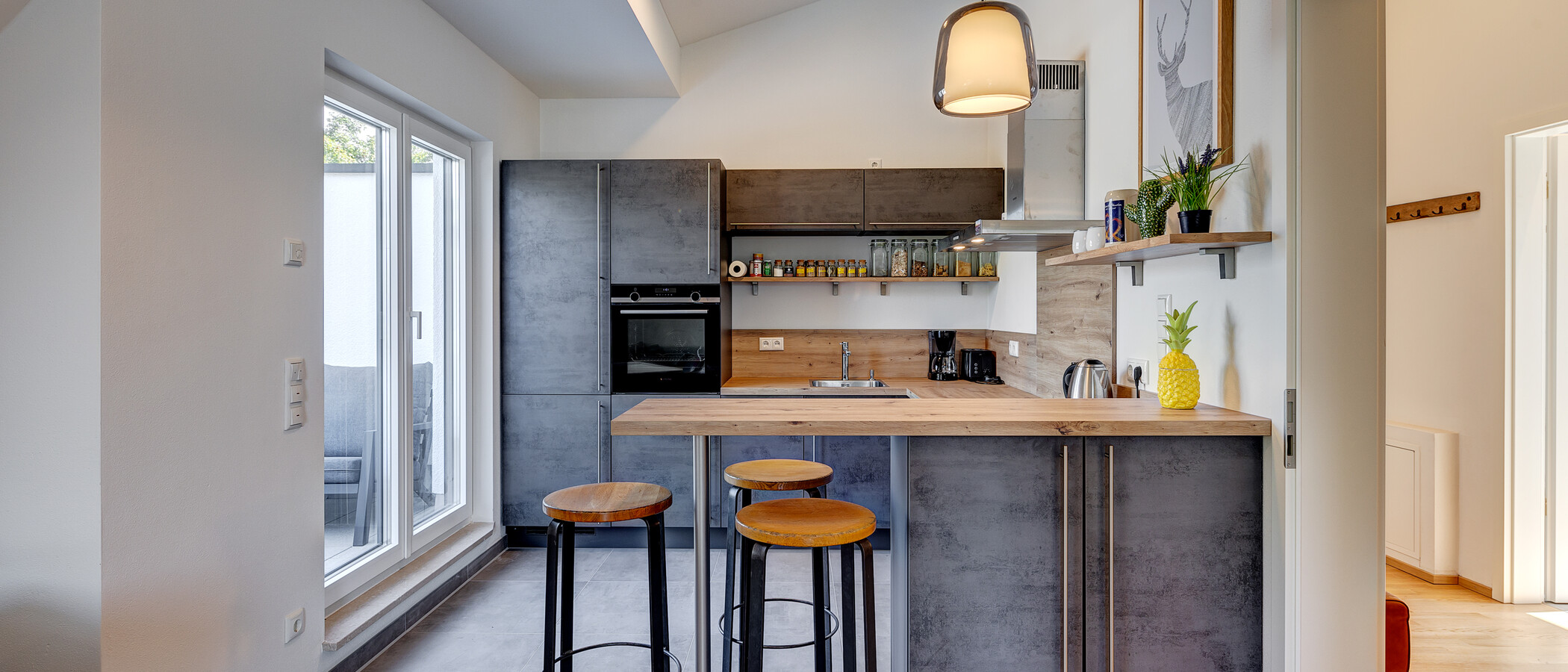 Dachgeschosswohnung München Trudering 03 Küche 13137