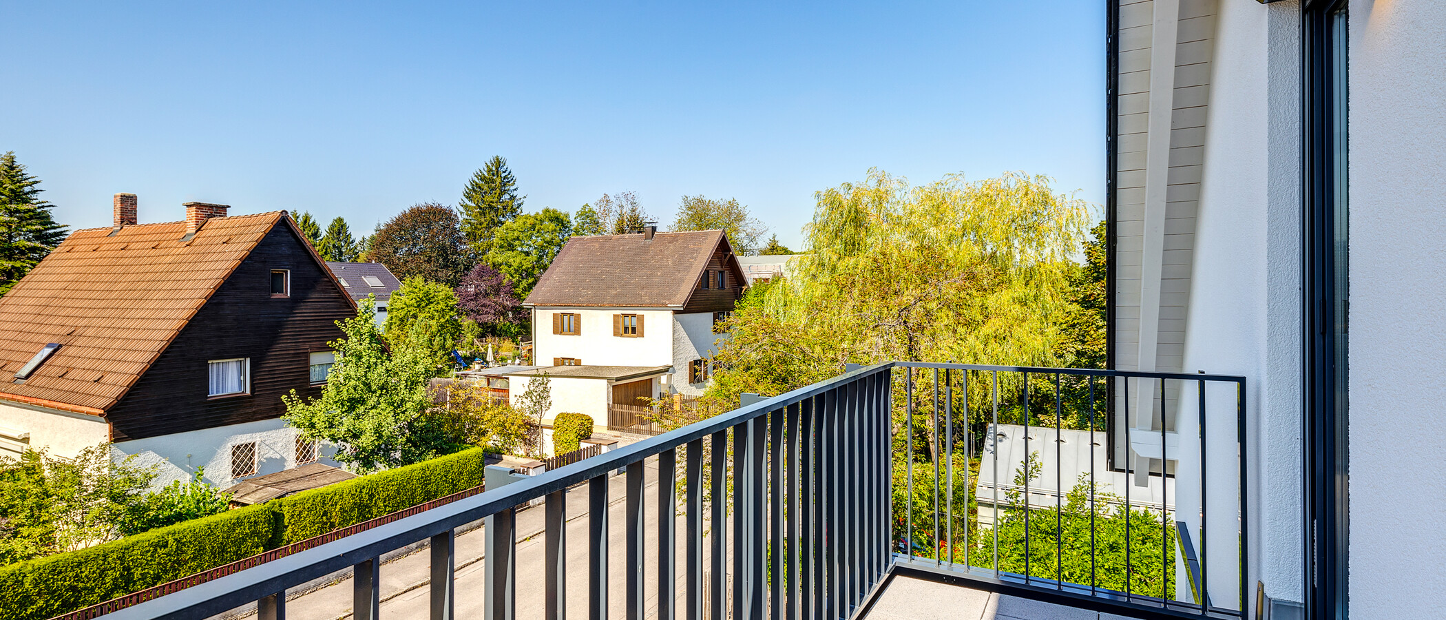 Dachgeschosswohnung München Trudering 02 Balkon 13137