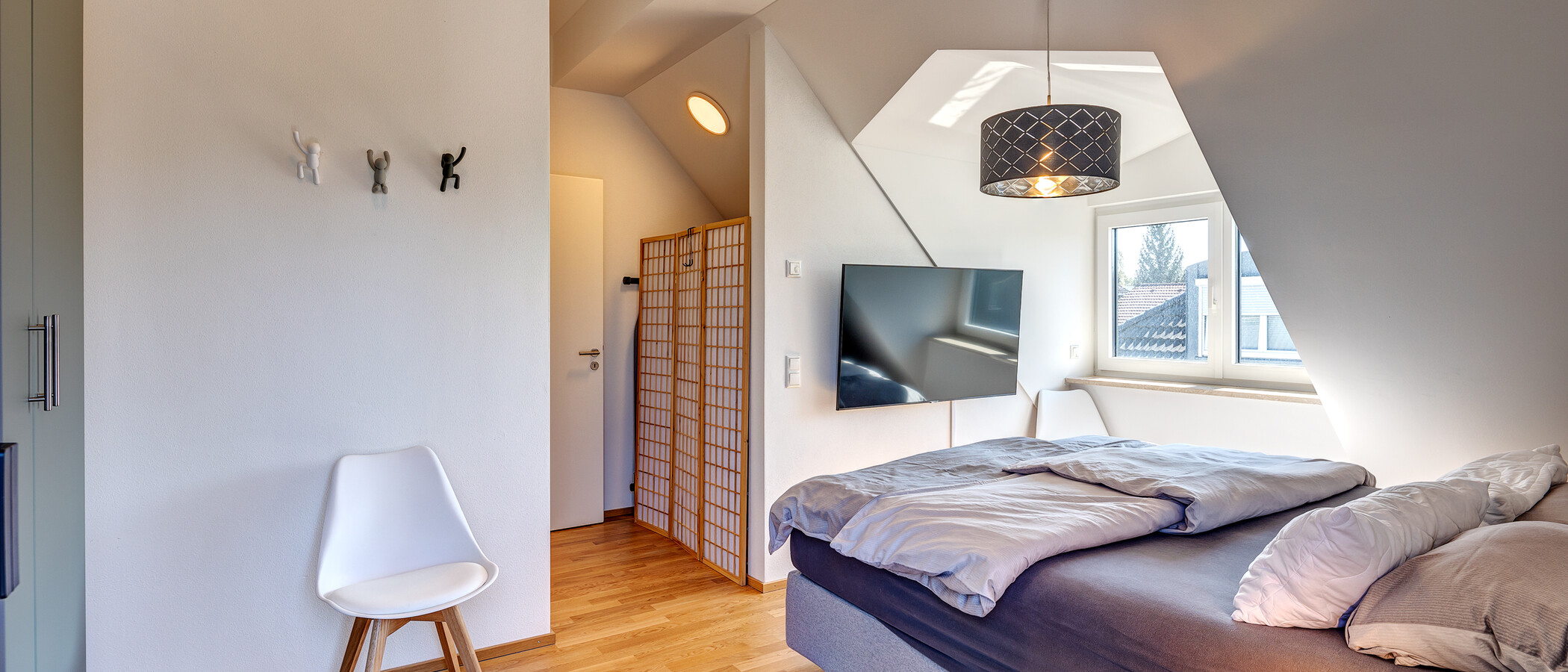 Dachgeschosswohnung München Trudering 03 Schlafzimmer 13137