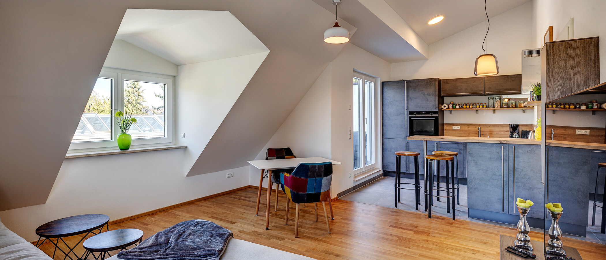 Dachgeschosswohnung München Trudering 04 Wohnbereich 13137