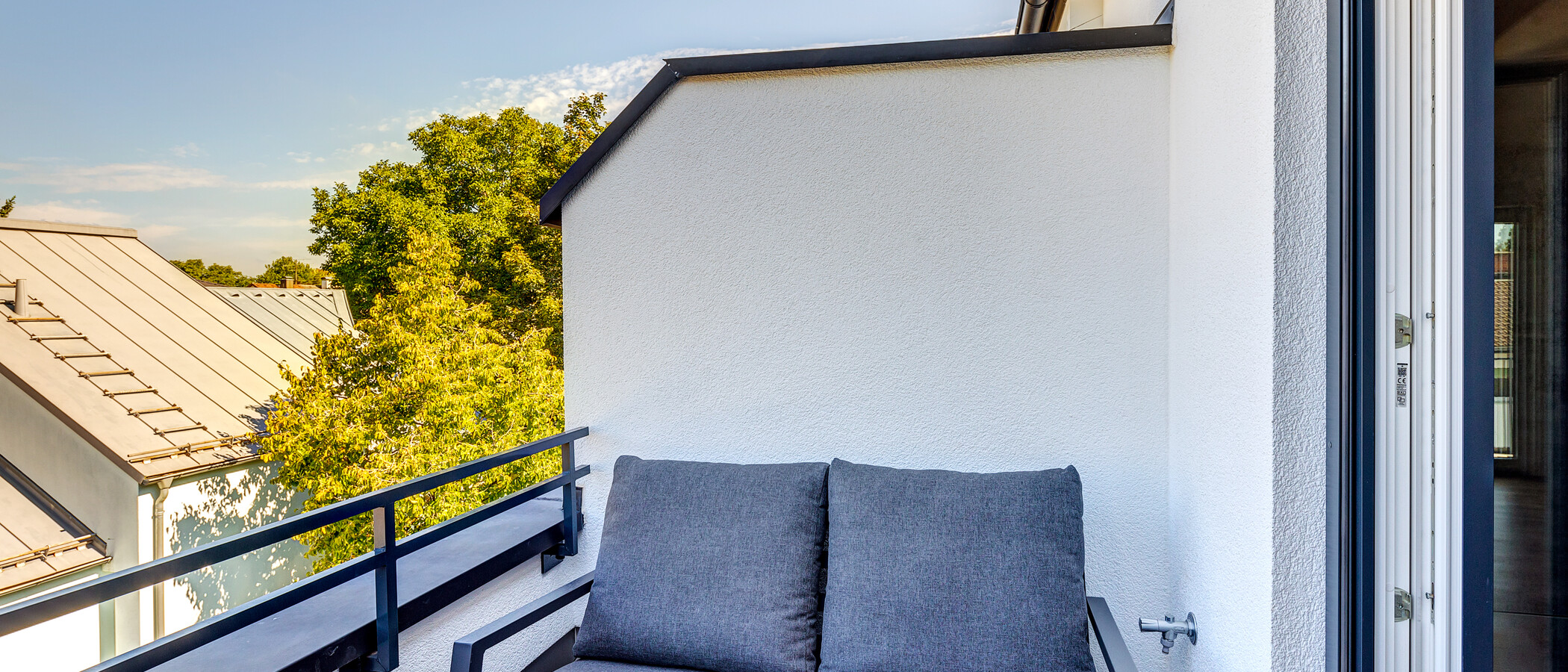 Dachgeschosswohnung München Trudering 02 Dachterrasse 13137