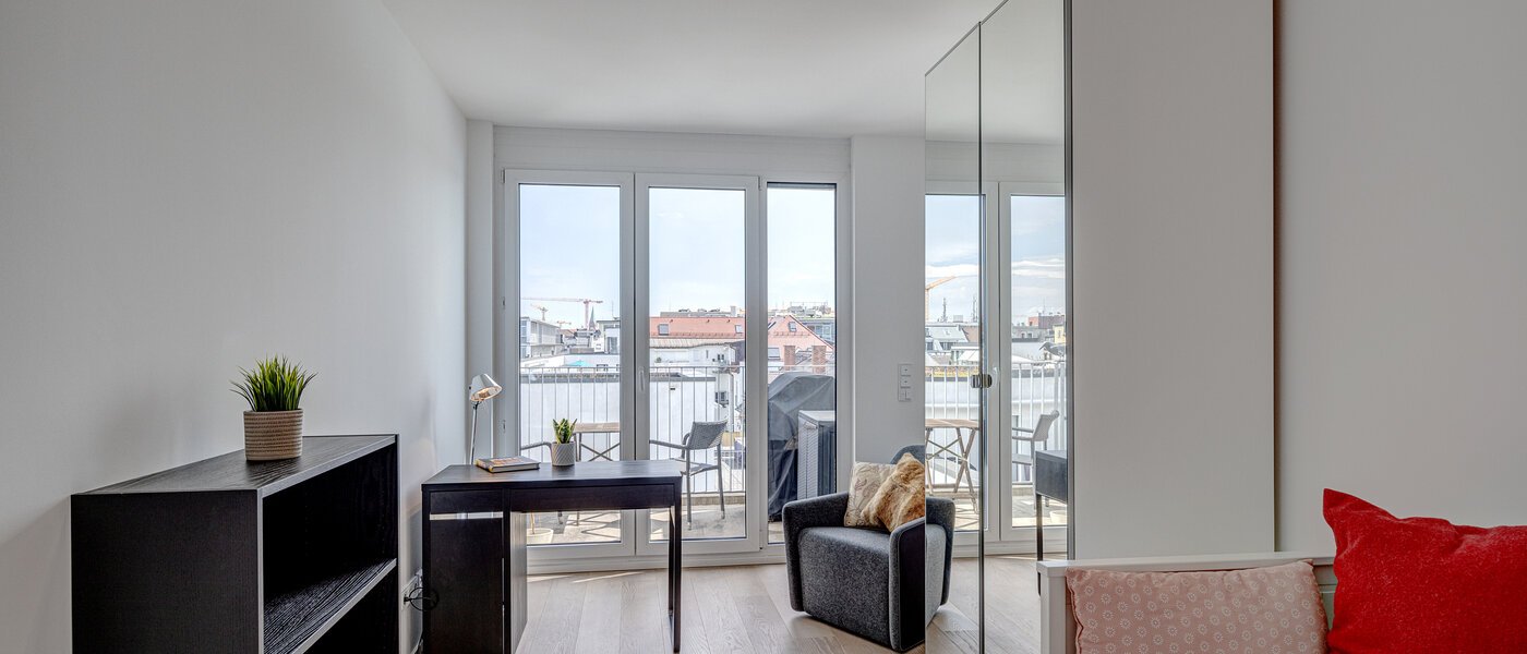 Wohnung München Ludwigsvorstadt 02 2. Schlafzimmer	 13139