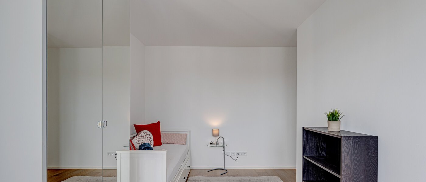 Wohnung München Ludwigsvorstadt 04 2. Schlafzimmer	 13139