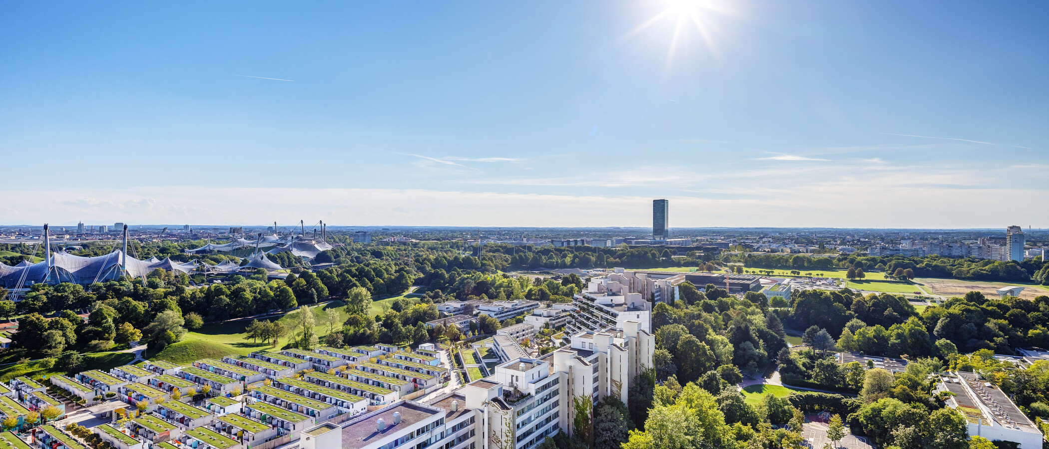 Maisonettewohnung München Olympiadorf 06 Aussicht 13150