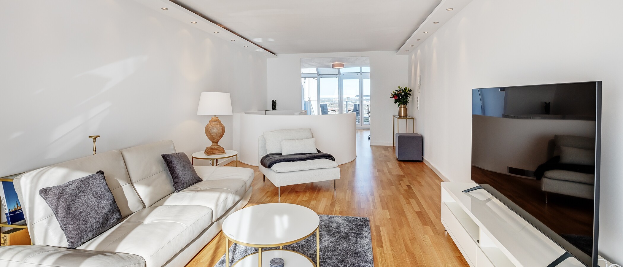 Maisonettewohnung München Olympiadorf 01 Wohnzimmer 13150