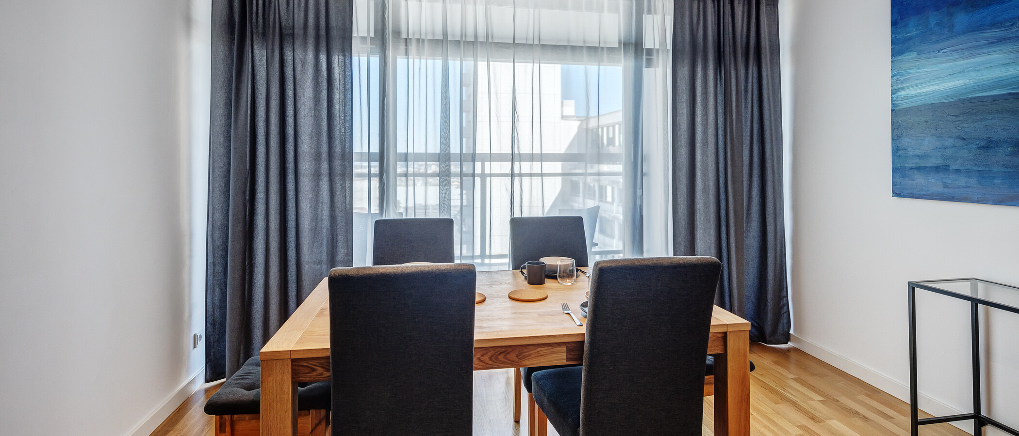 Maisonettewohnung München Olympiadorf 01 Esszimmer 13150