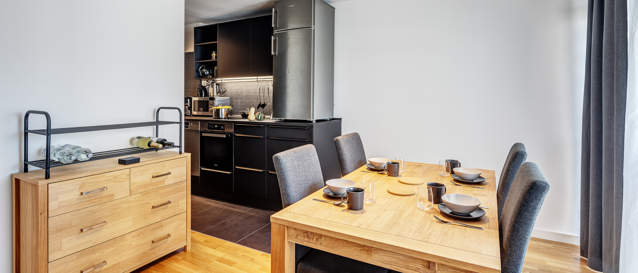 Maisonettewohnung München Olympiadorf 03 Esszimmer 13150