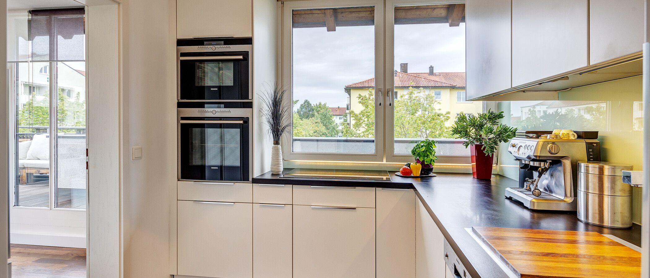 Maisonette-Galerie Wohnung Unterföhring 01 Küche 13159