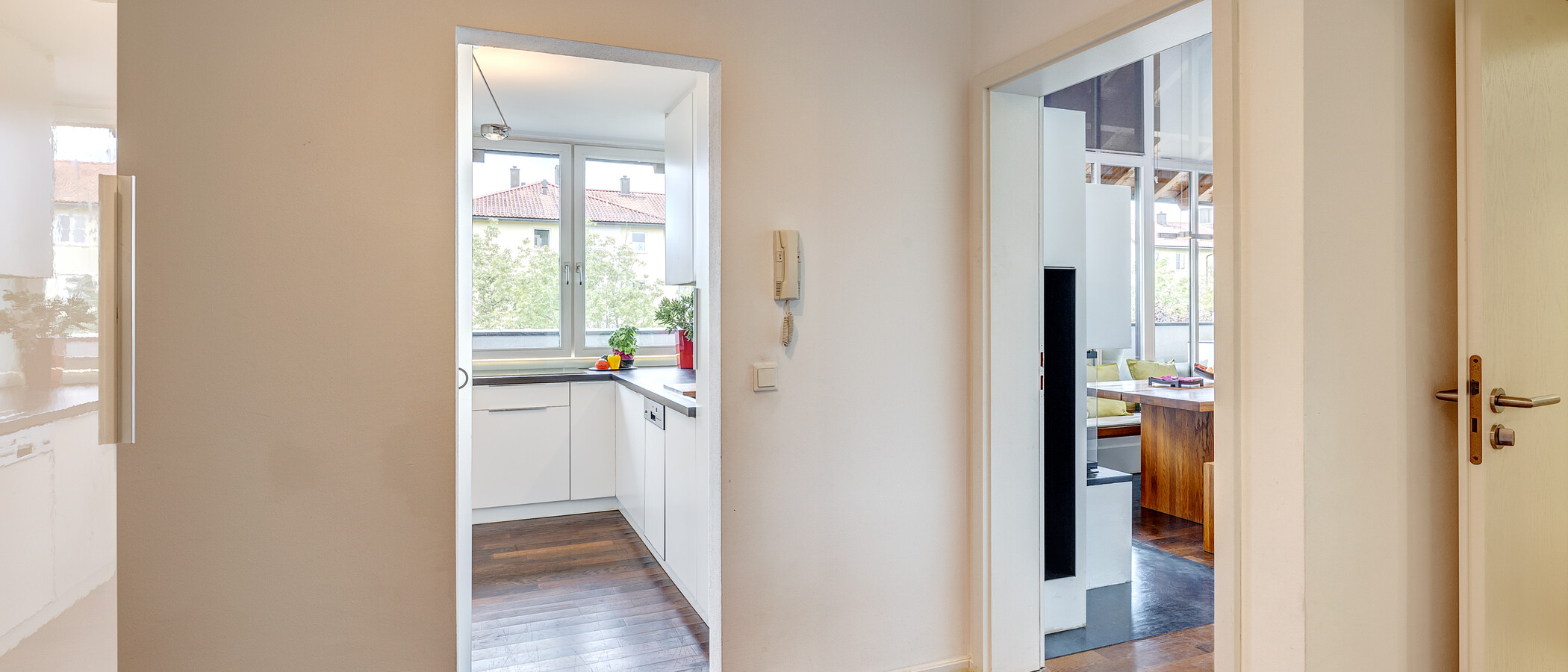 Maisonette-Galerie Wohnung Unterföhring 04 Flur/Gang 13159