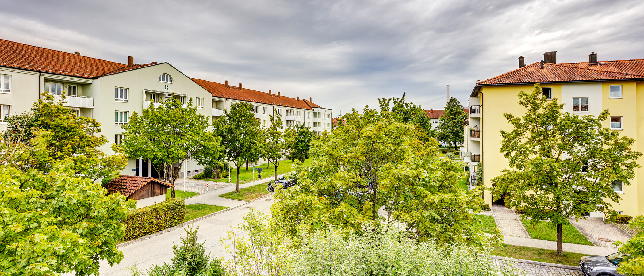 Maisonette-Galerie Wohnung Unterföhring 02 Aussicht 13159