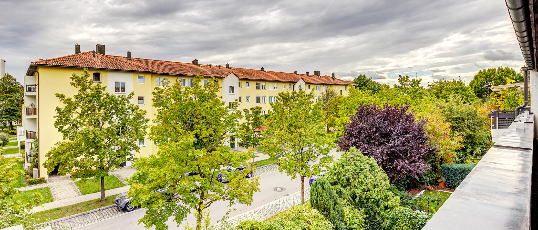 Maisonette-Galerie Wohnung Unterföhring 03 Aussicht 13159