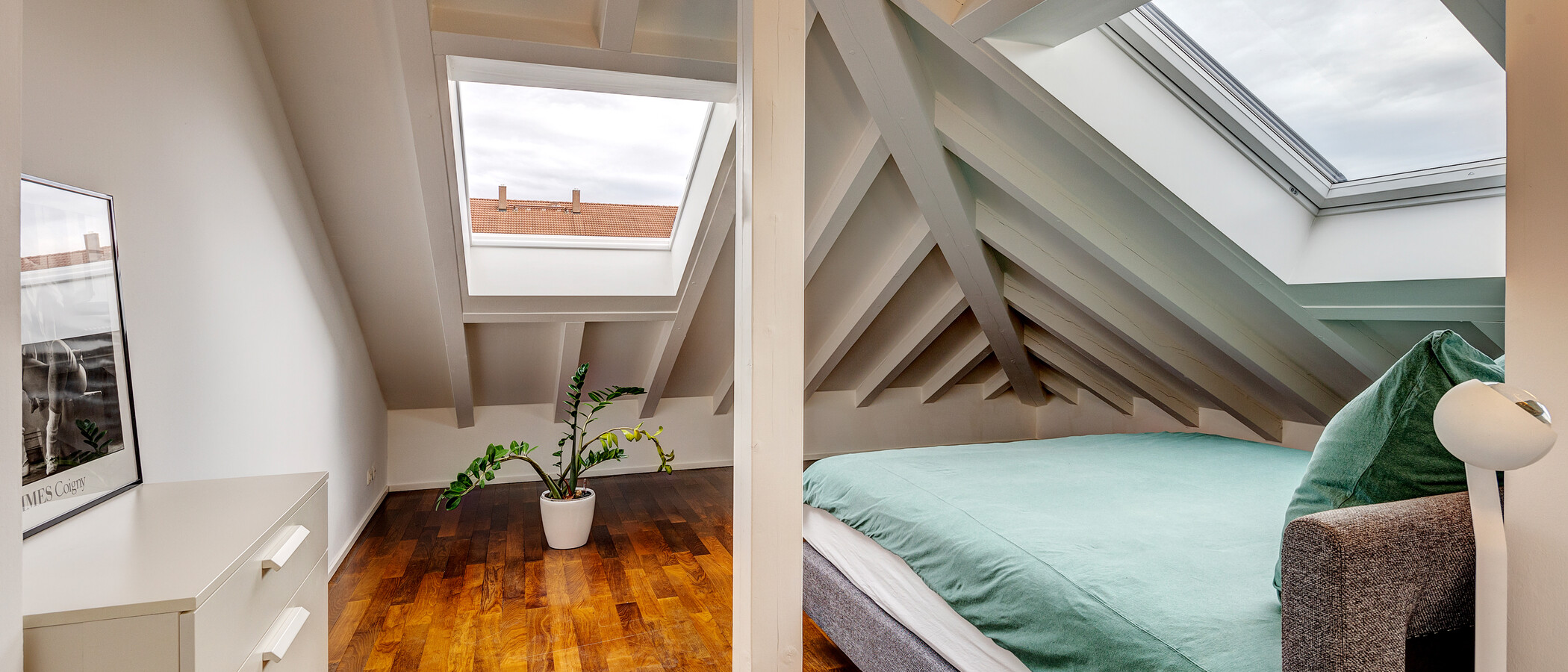 Maisonette-Galerie Wohnung Unterföhring 01 Schlafzimmer 13159