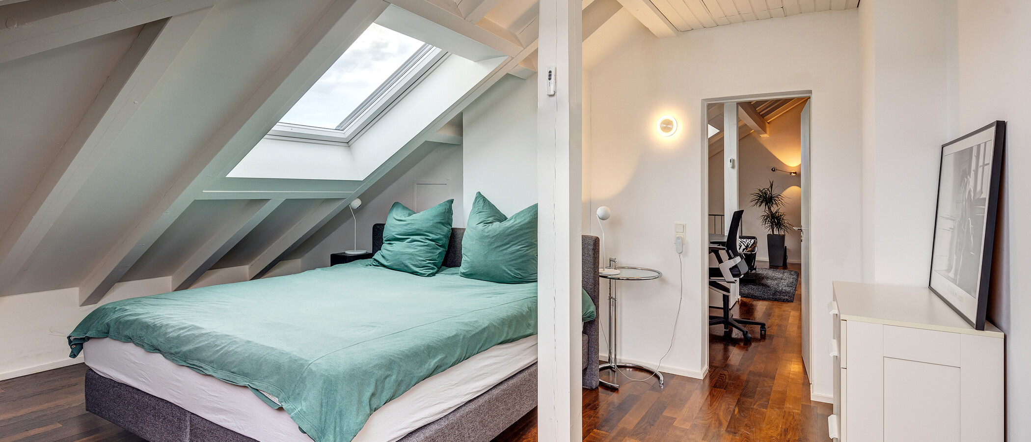 Maisonette-Galerie Wohnung Unterföhring 04 Schlafzimmer 13159