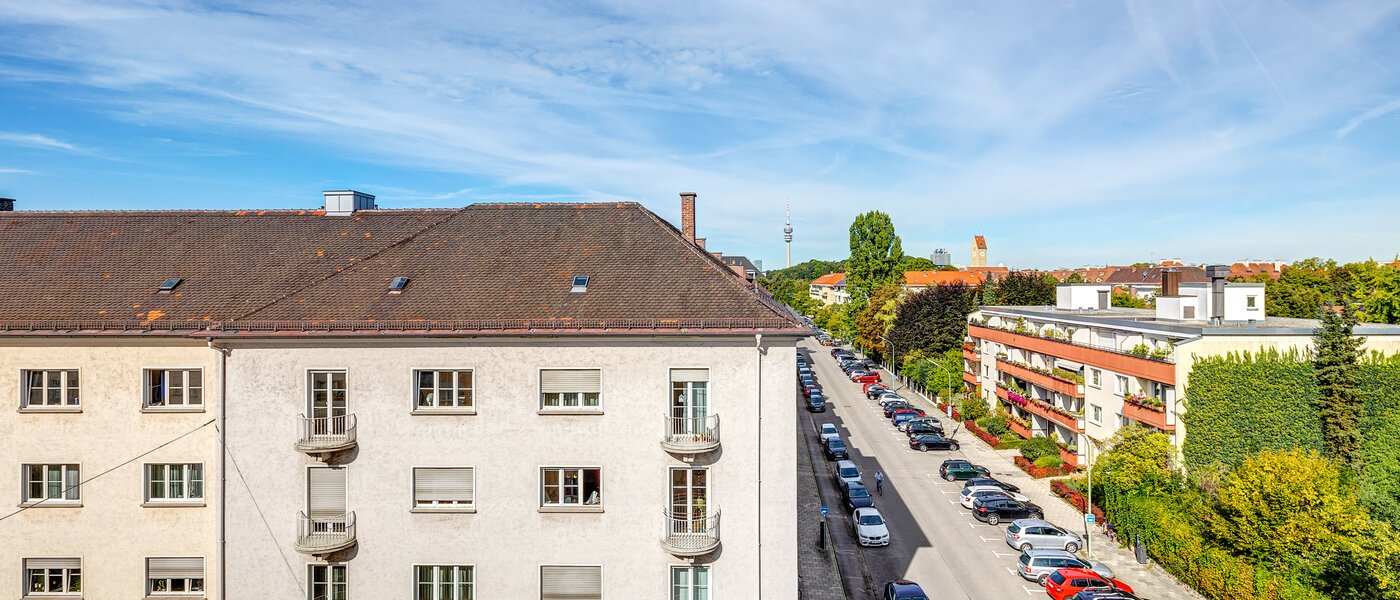 Wohnung München Schwabing (links der Leopoldstraße) 01 Aussicht 13164