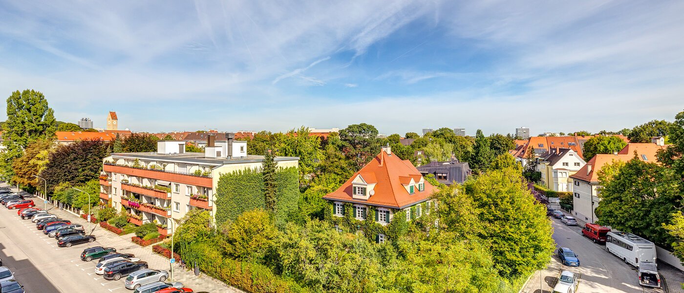 Wohnung München Schwabing (links der Leopoldstraße) 02 Aussicht 13164