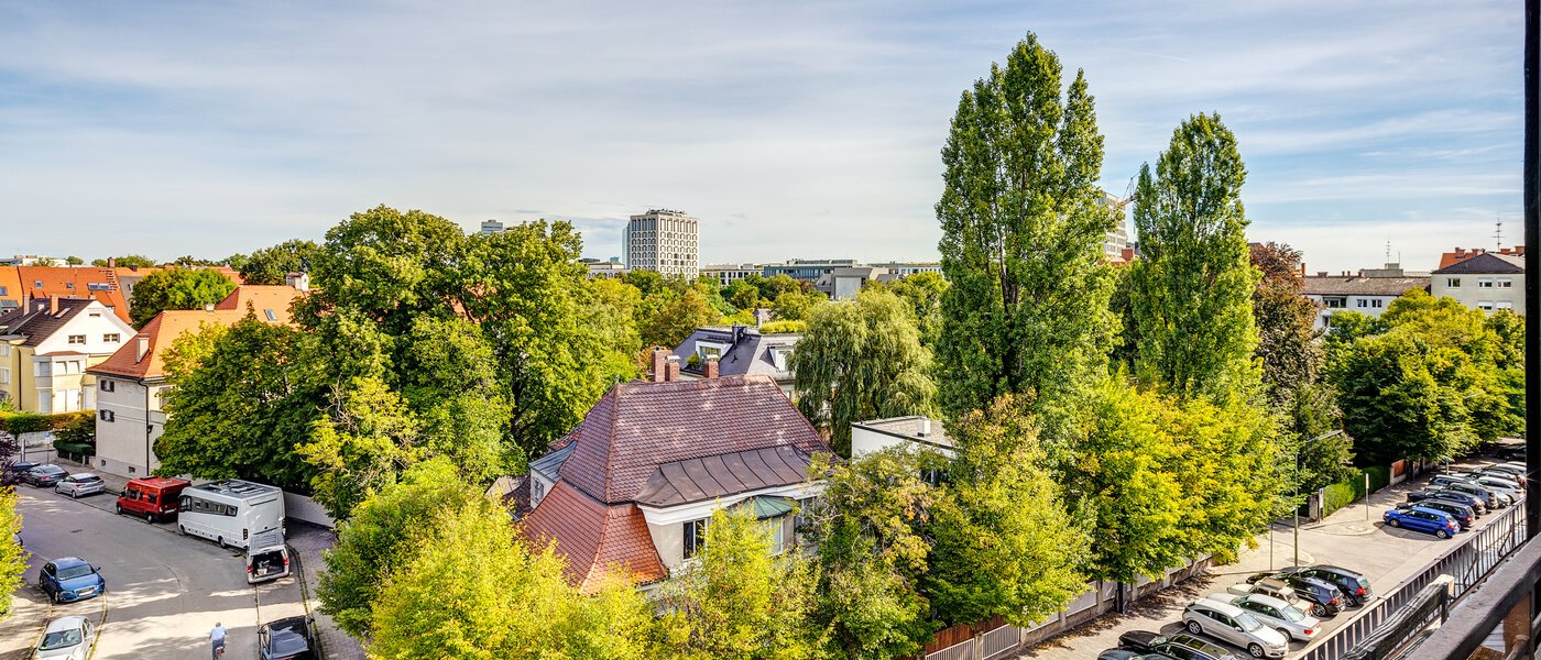 Wohnung München Schwabing (links der Leopoldstraße) 03 Aussicht 13164