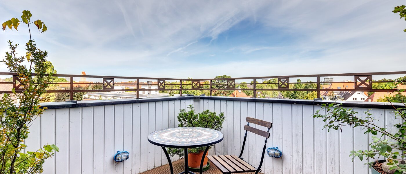 Wohnung München Schwabing (links der Leopoldstraße) 01 Dachterrasse 13164