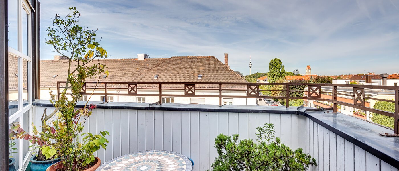 Wohnung München Schwabing (links der Leopoldstraße) 03 Dachterrasse 13164