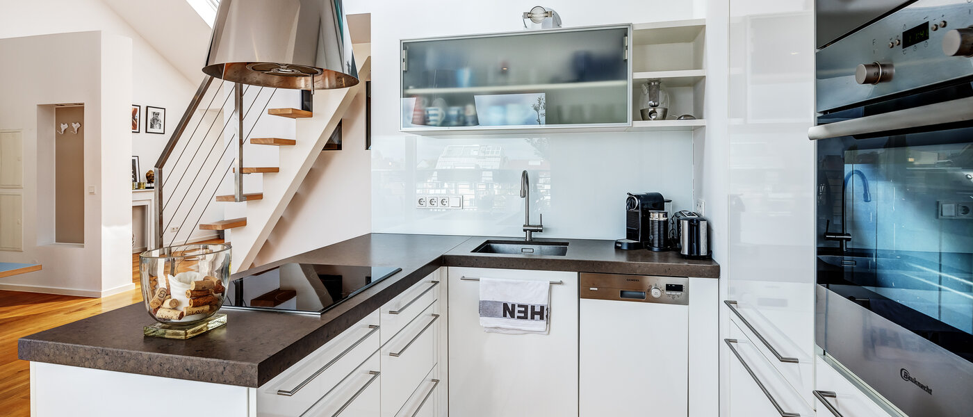 Maisonette-Galerie Wohnung München Maxvorstadt - Museumsviertel 03 Küche 13166