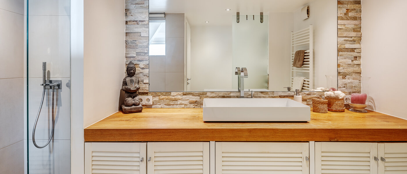 Maisonette-Galerie Wohnung München Maxvorstadt - Museumsviertel 01 Badezimmer 13166