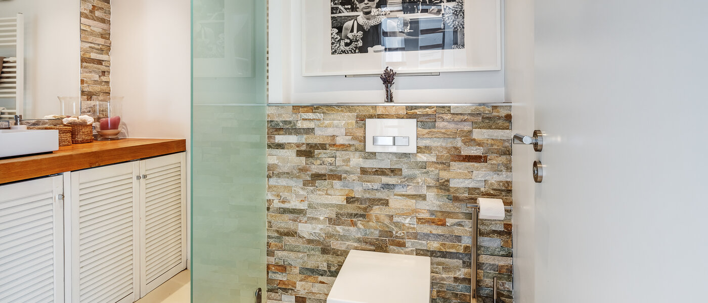 Maisonette-Galerie Wohnung München Maxvorstadt - Museumsviertel 05 Badezimmer 13166