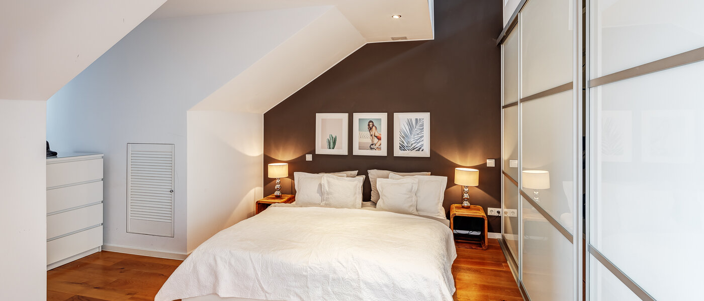 Maisonette-Galerie Wohnung München Maxvorstadt - Museumsviertel 01 Schlafzimmer 13166