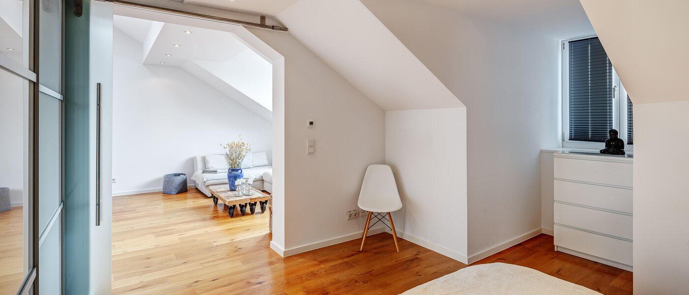 Maisonette-Galerie Wohnung München Maxvorstadt - Museumsviertel 04 Schlafzimmer 13166