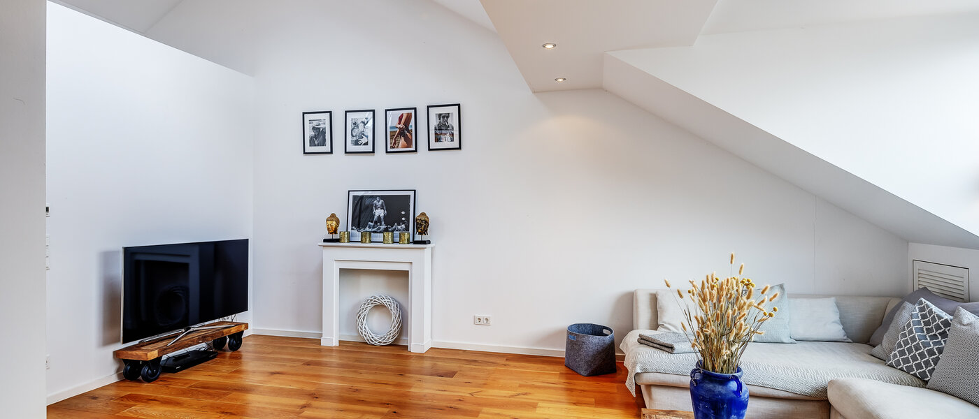 Maisonette-Galerie Wohnung München Maxvorstadt - Museumsviertel 01 Wohnbereich 13166