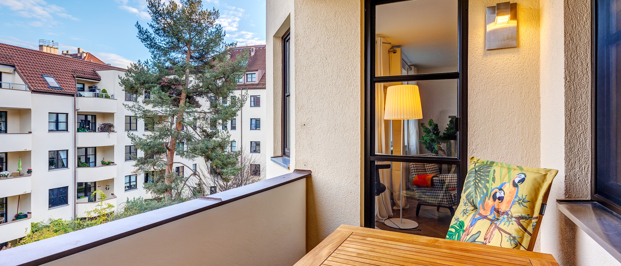 Wohnung München Neuhausen 01 Loggia 13199