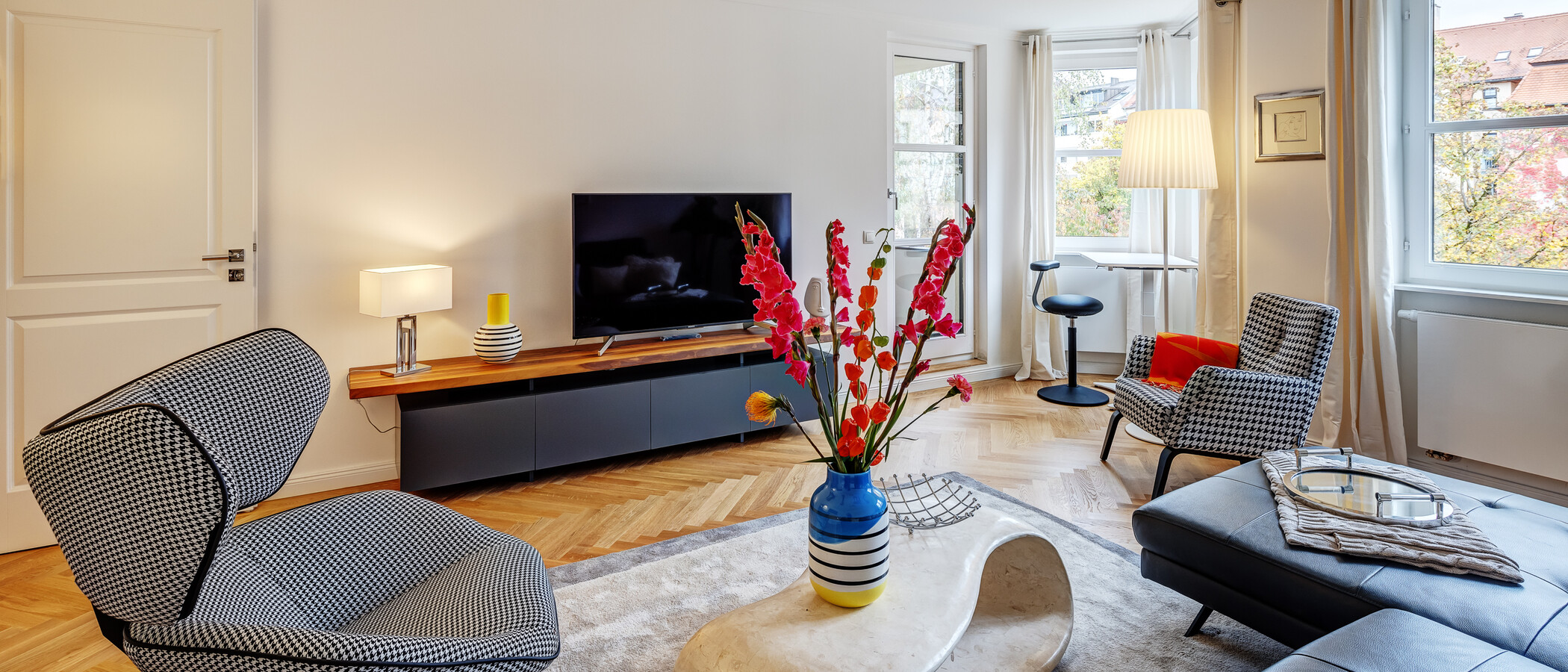 Wohnung München Neuhausen 01 Wohnbereich 13199