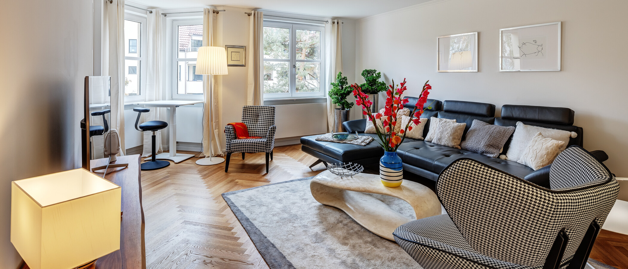 Wohnung München Neuhausen 02 Wohnbereich 13199