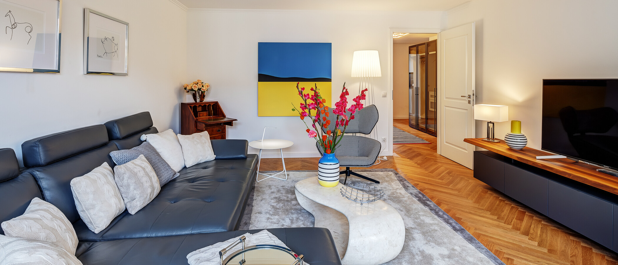 Wohnung München Neuhausen 03 Wohnbereich 13199