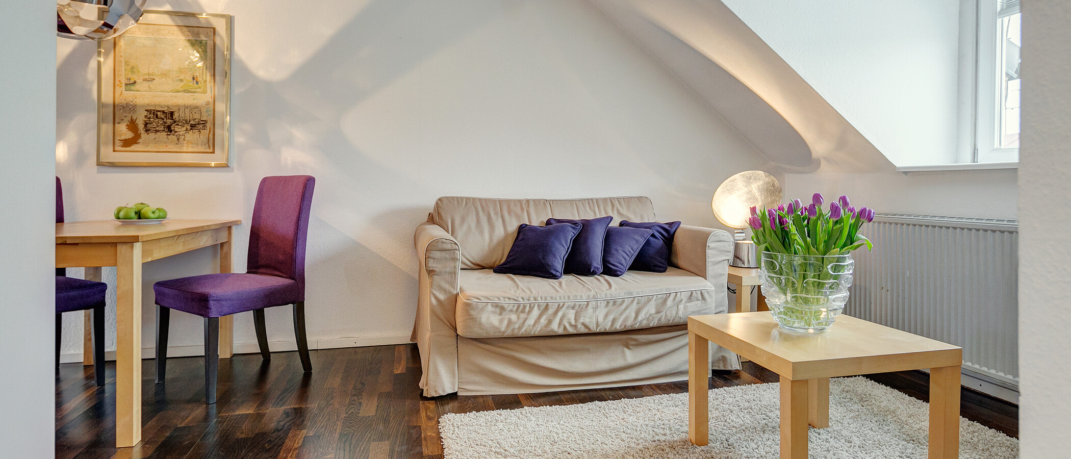 Dachgeschosswohnung München Maxvorstadt 02 Wohnen 1321