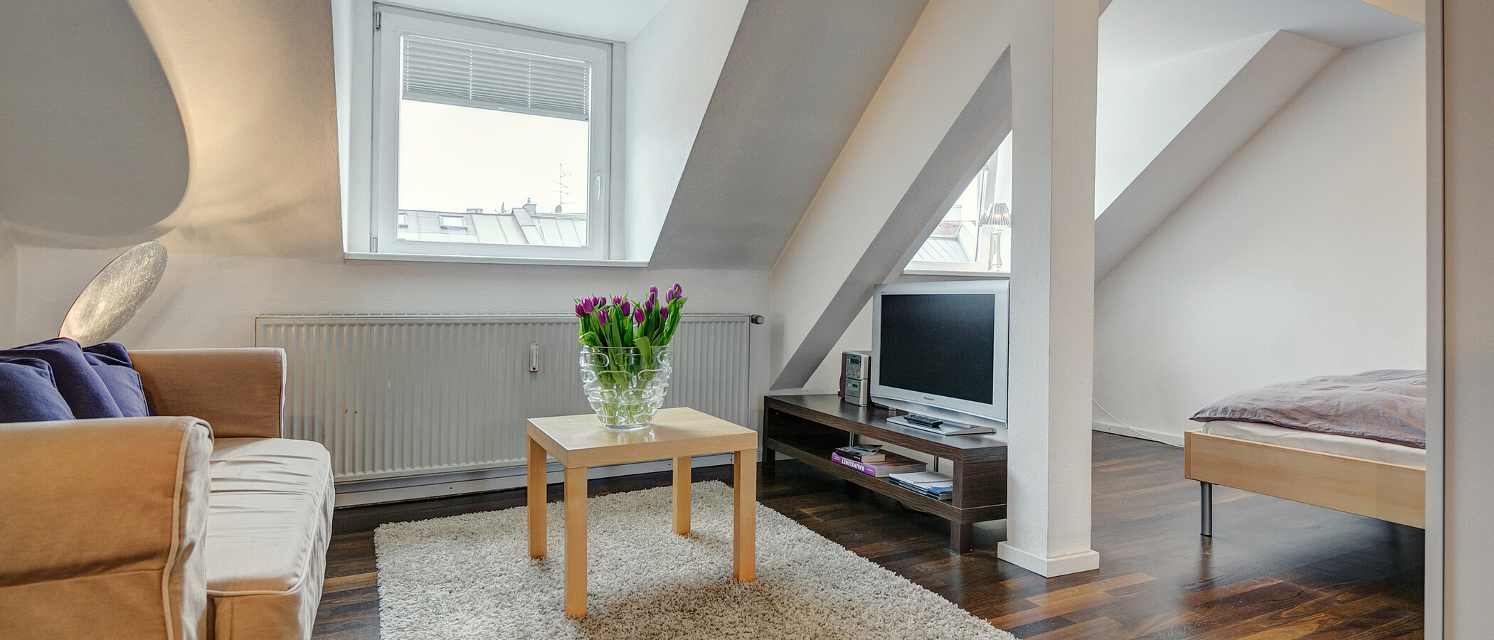 Dachgeschosswohnung München Maxvorstadt 03 Wohnen 1321