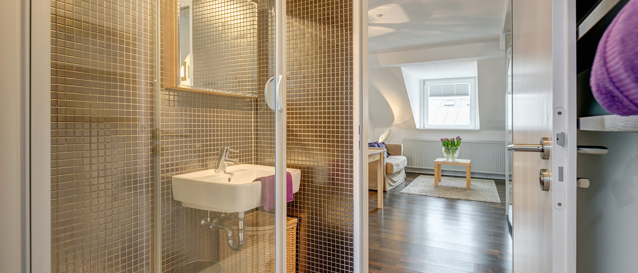 Dachgeschosswohnung München Maxvorstadt 02 Badezimmer 1321