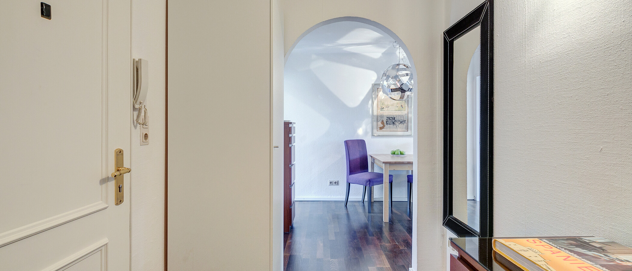 Dachgeschosswohnung München Maxvorstadt 01 Flur/Gang 1321